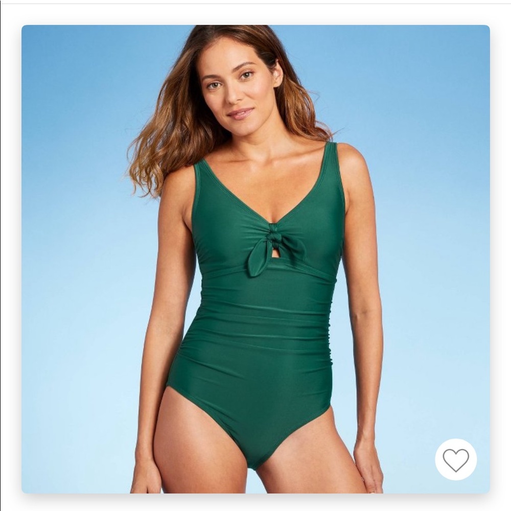 Full coverage women's one piece swimsuit